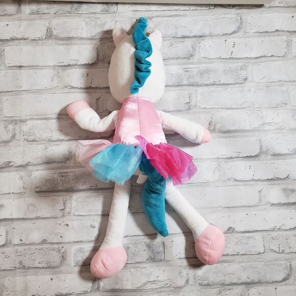 Soft Ballerina Cuddly Unicorn Plush Doll - Picture 3 of 3